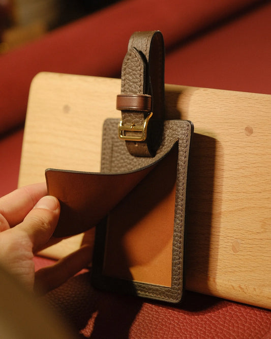 Porte étiquette bagage Atelier Eychenne Biarritz