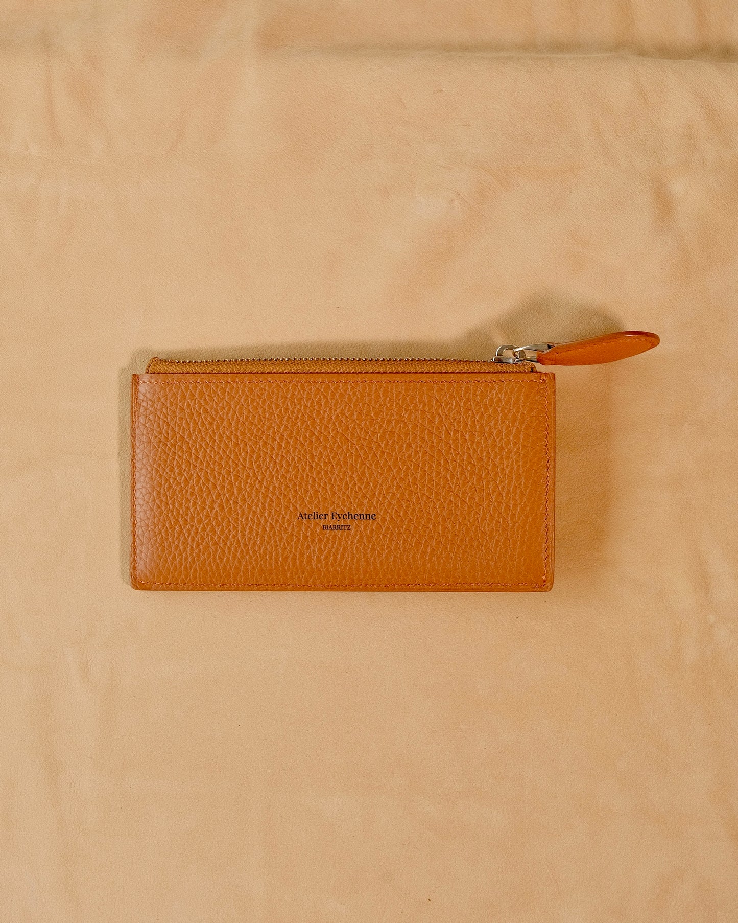 Porte carte - SENDOA en cuir - couleur Fauve