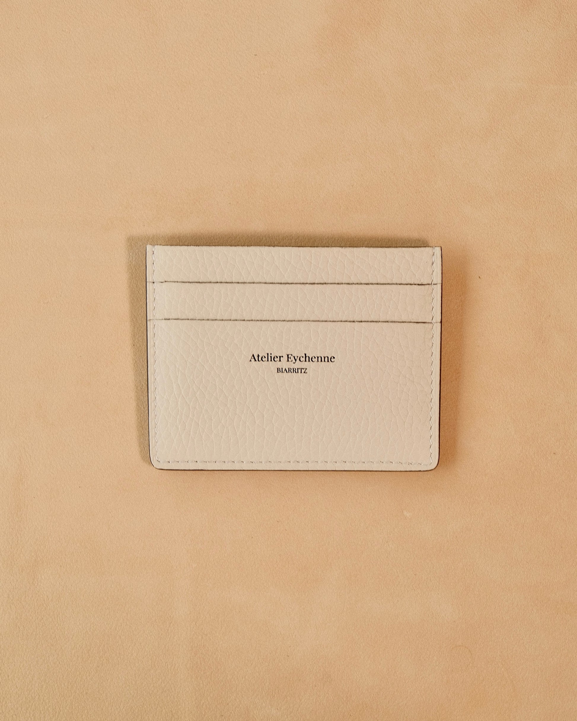 Porte carte Betikoa couleur Blanc - Atelier Eychenne