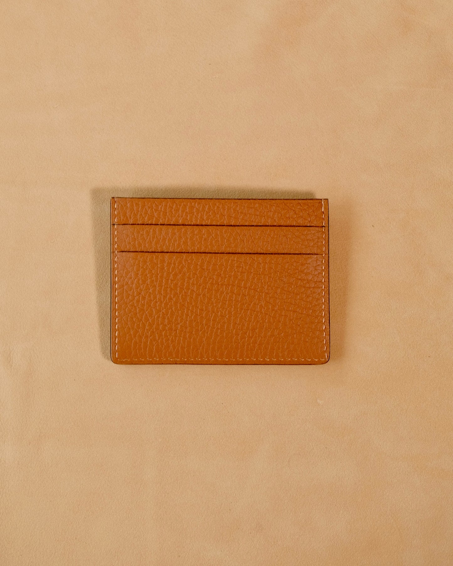 Porte carte Betikoa couleur Marron clair - Atelier Eychenne