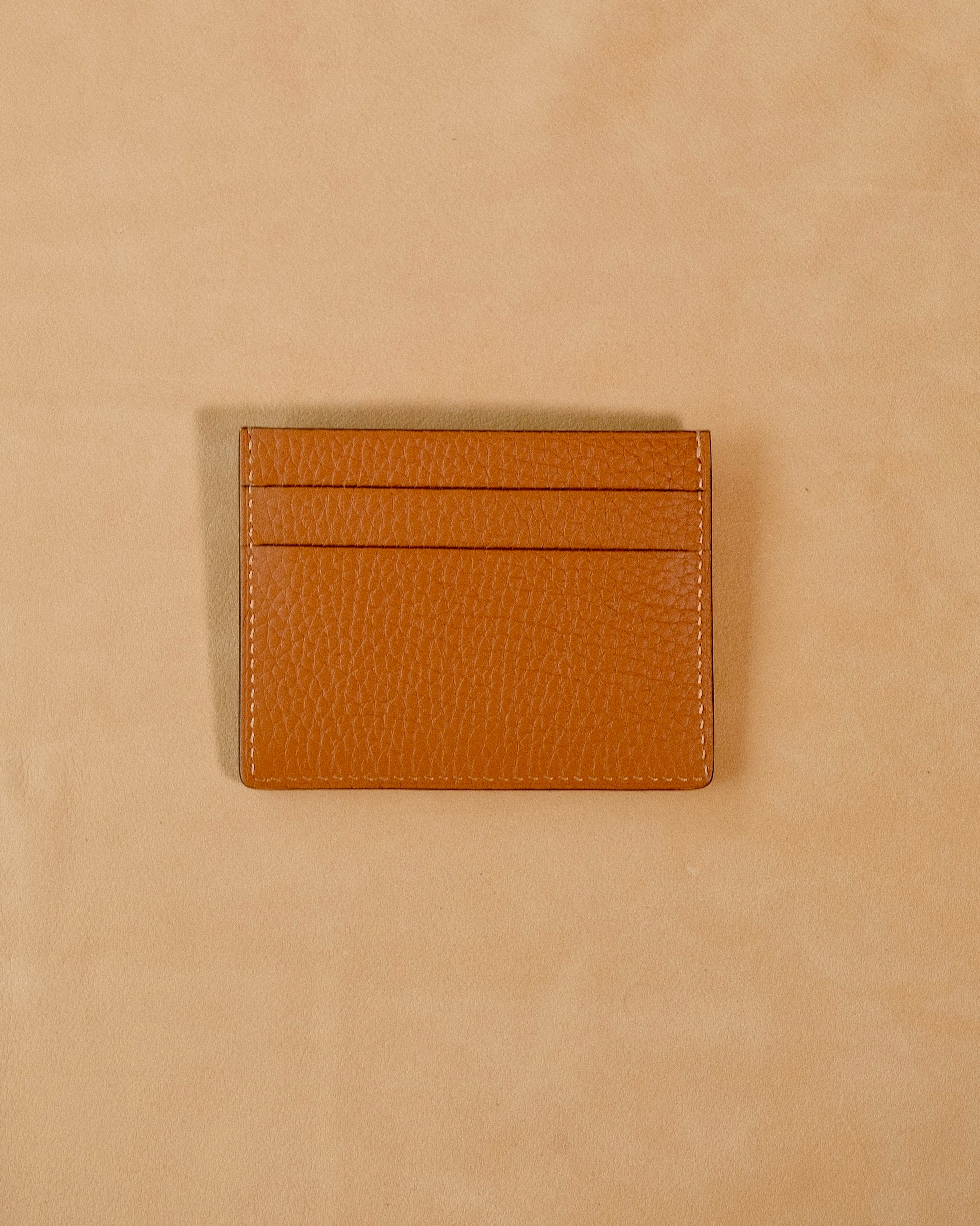 Porte carte Betikoa couleur Marron clair - Atelier Eychenne