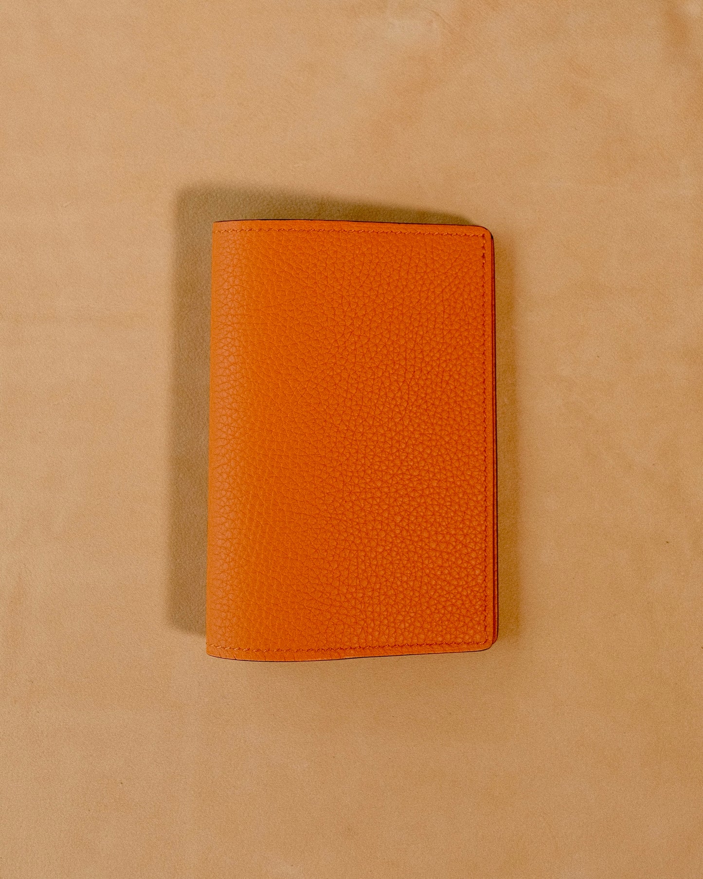 Protège passeport couleur Orange - Atelier Eychenne