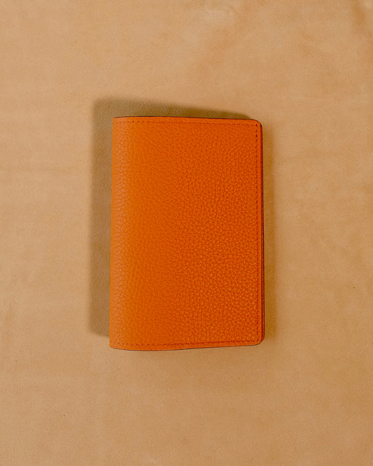 Protège passeport couleur Orange - Atelier Eychenne