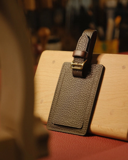 Porte étiquette bagage Atelier Eychenne Biarritz